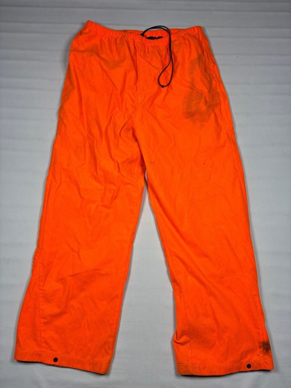 Stearns Dry Wear Hunting Pant XL Blaze Orange Waterproof Breathable Quiet Fleece